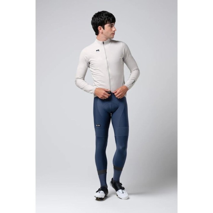 Veste imperméable unisexe Gobik Selkie Oatmeal | Maillot | Vêtements de cyclisme