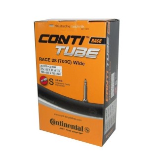 Chambre à air Continental Race 700x25-32c Presta 60 mm | Chambre à air route