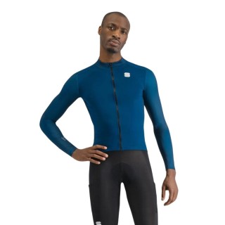 Maillot à manches longues Sportful SRK Thermal Teal Blue