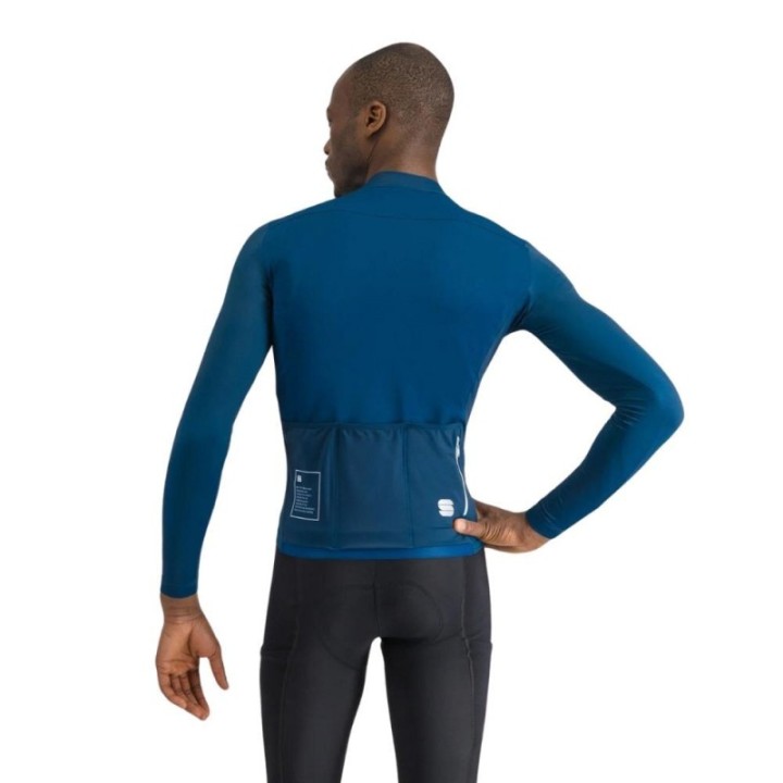 Maillot Manga Larga Hombre Sportful SRK Thermal Teal Blue