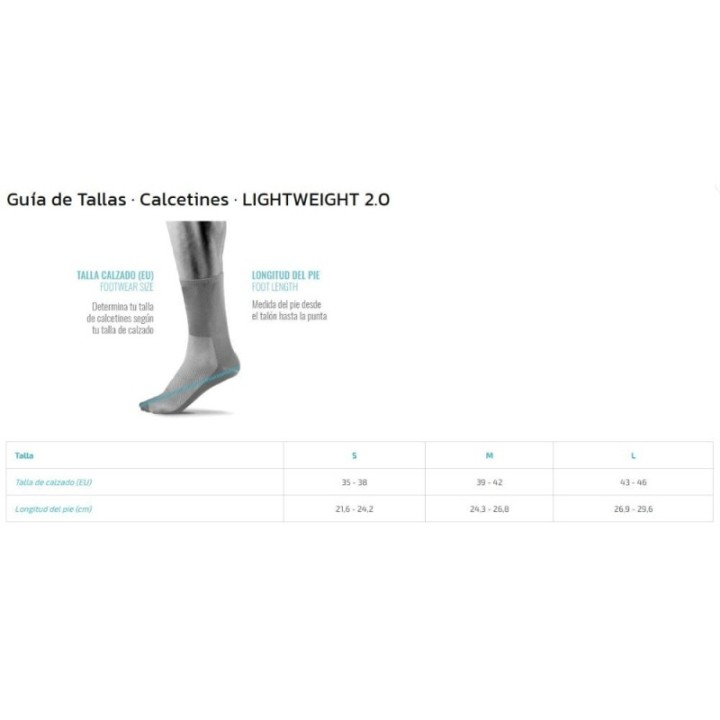 Chaussette unisexe Gobik Lightweight 2.0 Jasper | chaussette cyclisme
