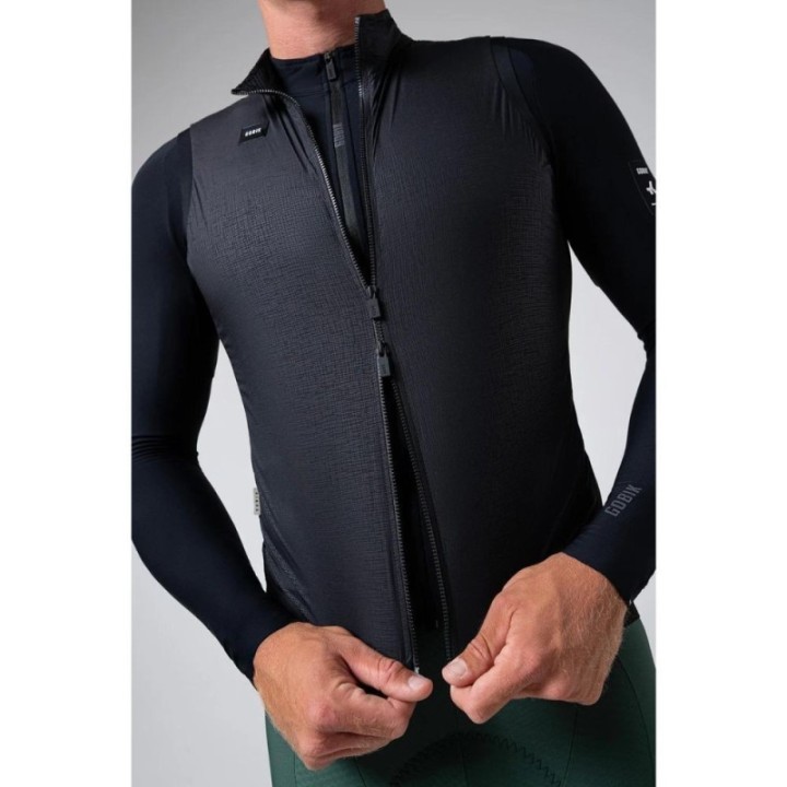 Gilet homme Gobik Vector 2.0 Crow|Vêtements de cyclisme