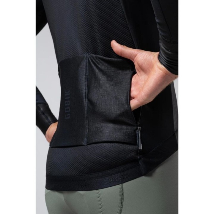 Veste thermique homme Gobik Skimo Pro Ink Black|Vêtements de cyclisme