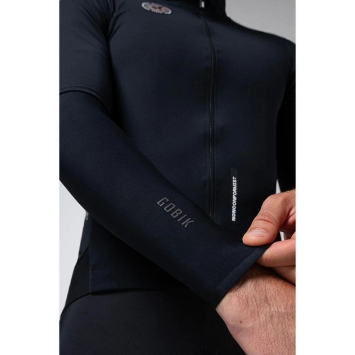 Manguitos Térmico Gobik Kaba 2.0 Pitch Black|ropa ciclismo