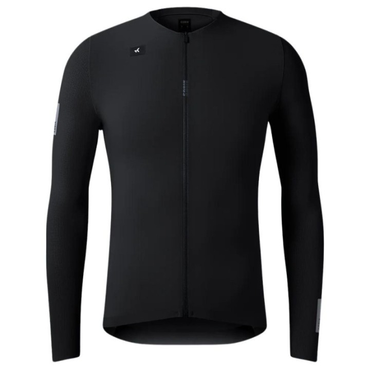Maillot Unisexe Manga Larga Gobik Avalon Ink Black|Vêtements de cyclisme