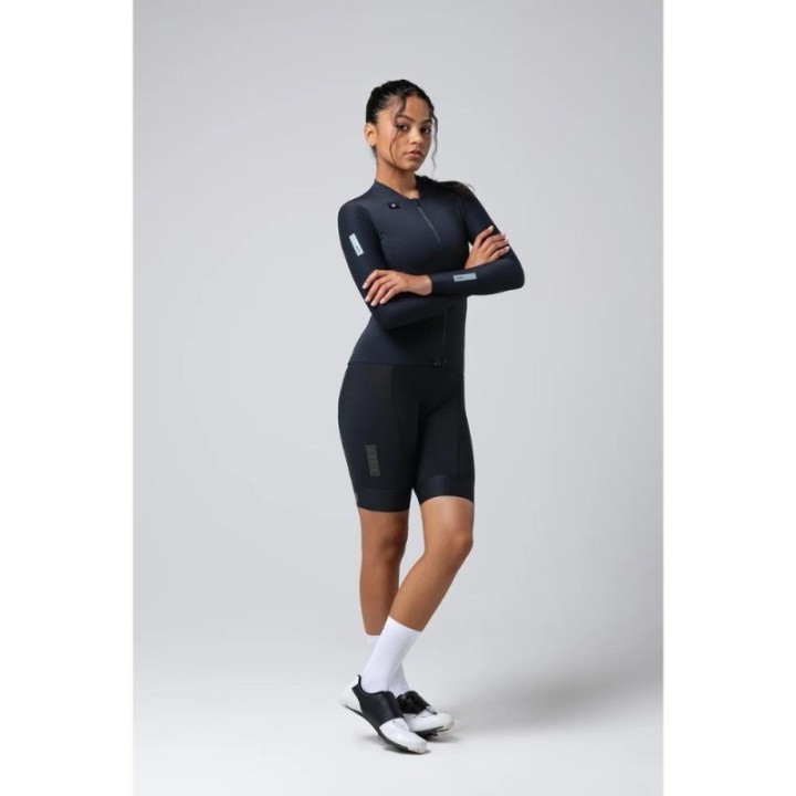 Maillot Unisexe Manga Larga Gobik Avalon Ink Black|Vêtements de cyclisme