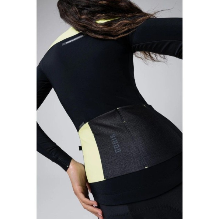 Chaqueta mujer Gobik Mist Blend 2.0 Shadow Lime|Ropa ciclismo