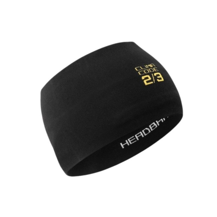 Headband Assos Spring Fall Black Series|Ropa ciclismo