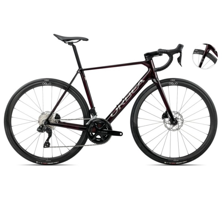 Vélo Orbea Orca M35i 2025 Wine Red/Titanium|vélos de route
