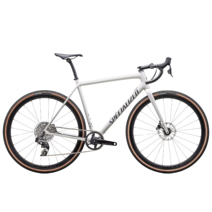 Vélo Specialized Crux Expert 2025 Gloss Dune White