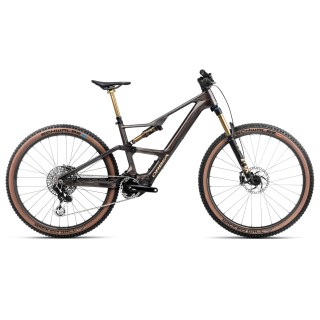 Vélo Orbea RISE SL M-LTD 630W Cosmic Carbon View - Golden Sand (Gloss) 2025