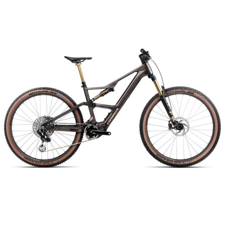 Vélo Orbea RISE SL M-LTD 630W Cosmic Carbon View - Golden Sand (Gloss) 2025