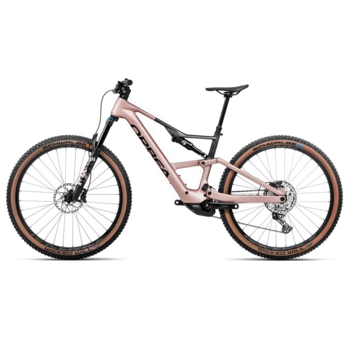 Vélo Orbea RISE SL M20 630W Desert Rose - Carbon Raw (Mat) 2025