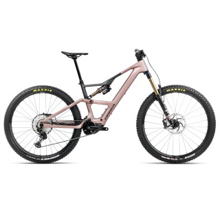 Vélo Orbea RISE LT M10 420W Desert Rose - Carbone brut (mat) 2025