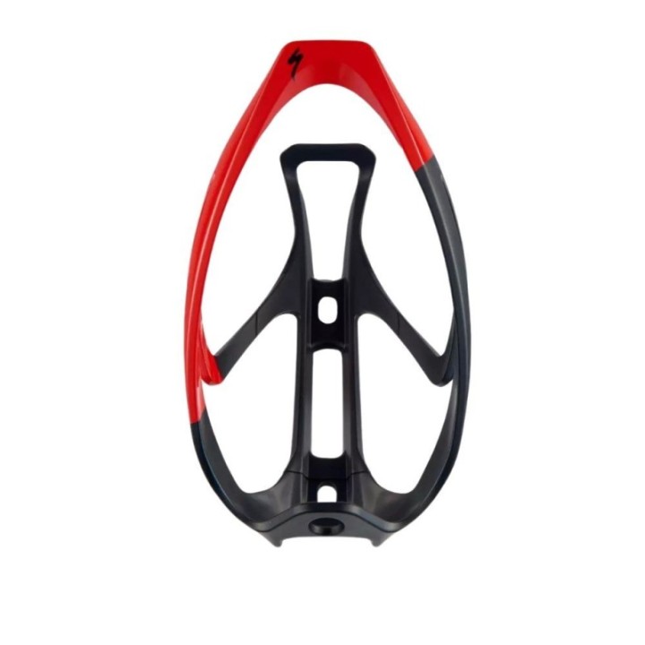 Portabidón Specialized Rib Cage II Noir mat/Rouge Flo |PORTABIDONES