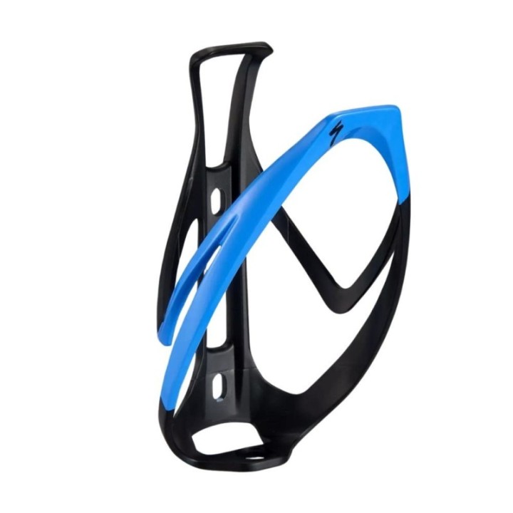 Portabidón Specialized Rib Cage II Noir mat/Bleu ciel |PORTABIDONES