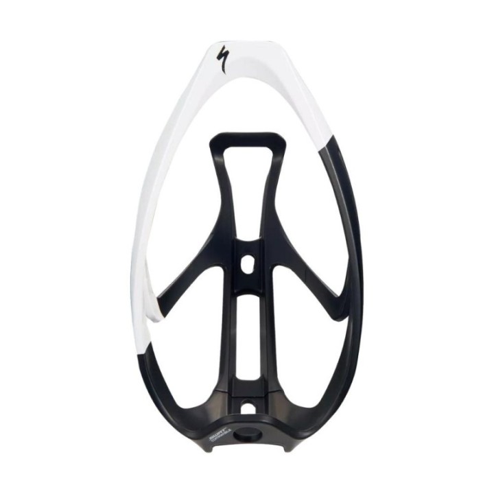 Portabidón Specialized Rib Cage II Noir mat/Blanc |PORTABIDONES