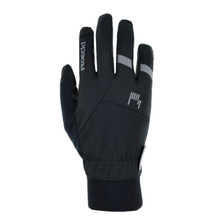 Gants Roeckl Rofan 2 Windproof Noir|Vêtements cyclisme