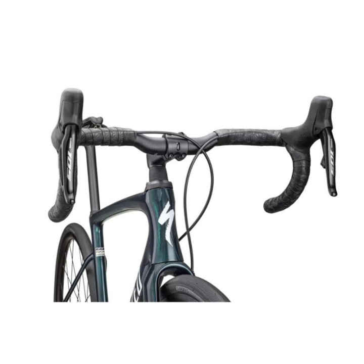 Vélo Specialized Roubaix SL8 Comp 2025 105 Di2 Gloss Lagoon