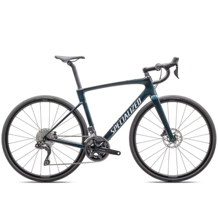 Vélo Specialized Roubaix SL8 Comp 2025 105 Di2 Gloss Lagoon