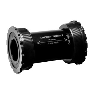 Pedalier Ceramicspeed T47/86 Inboard Shimano Standard Black|pedalier