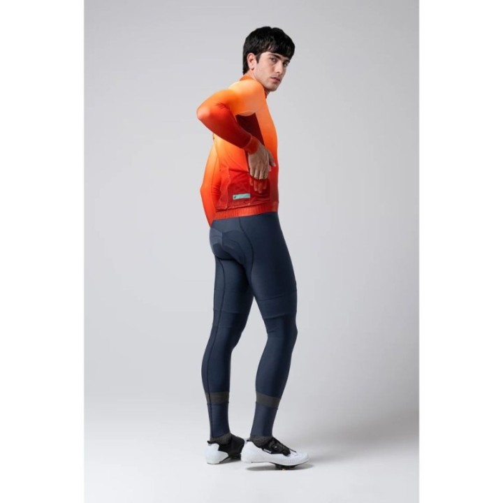 Maillot Homme Manches Longues Gobik Hyder Tangelo|Vêtements cyclisme