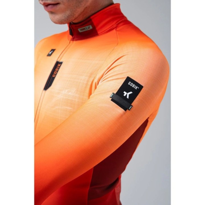 Maillot Hombre Manga Larga Gobik Hyder Tangelo|Ropa ciclismo