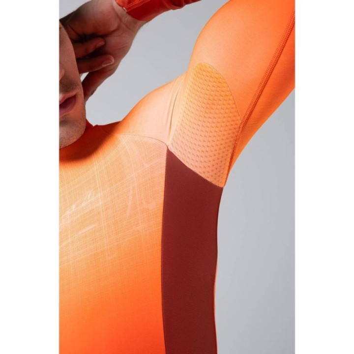 Maillot Homme Manches Longues Gobik Hyder Tangelo|Vêtements cyclisme