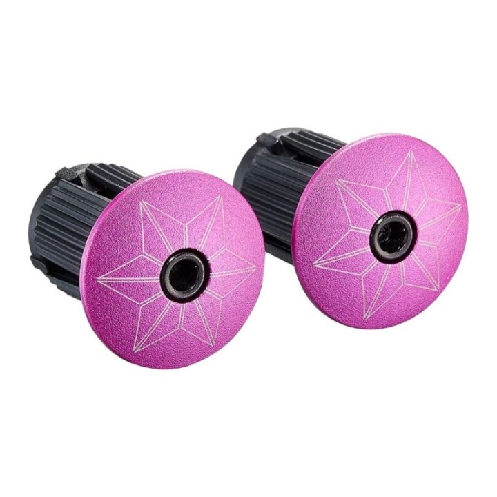 Ruban de guidon Supacaz Super Sticky Kush Noir/Rose fluo
