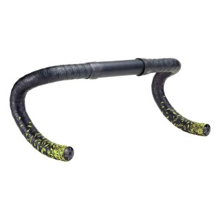 Cinta de manillar Supacaz Super Sticky Kush Black/Neon Yellow