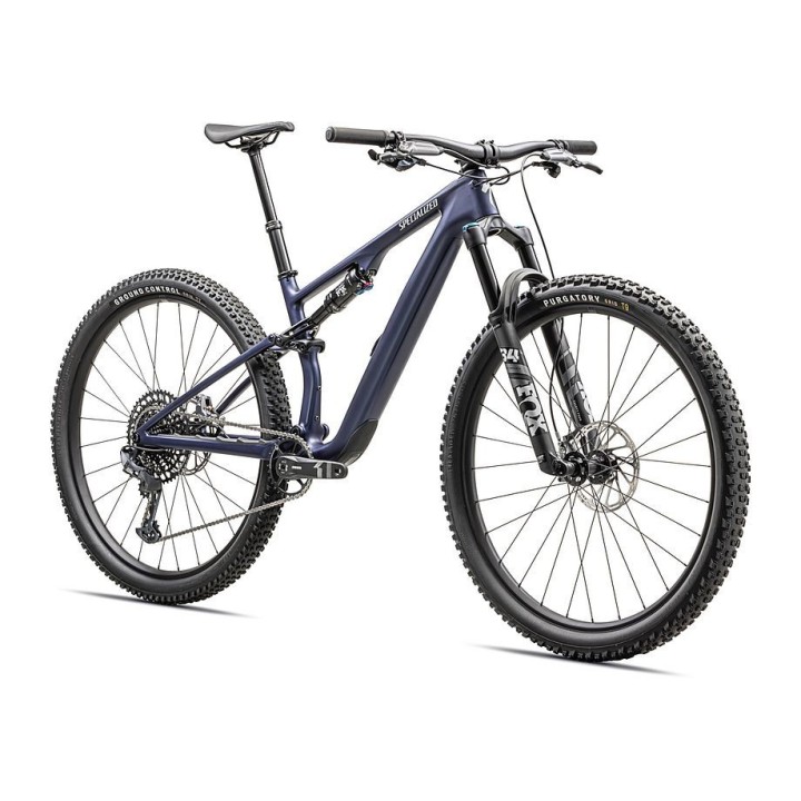Vélo Specialized Epic 8 EVO Comp Satin Blue Onyx/Dune White 2024