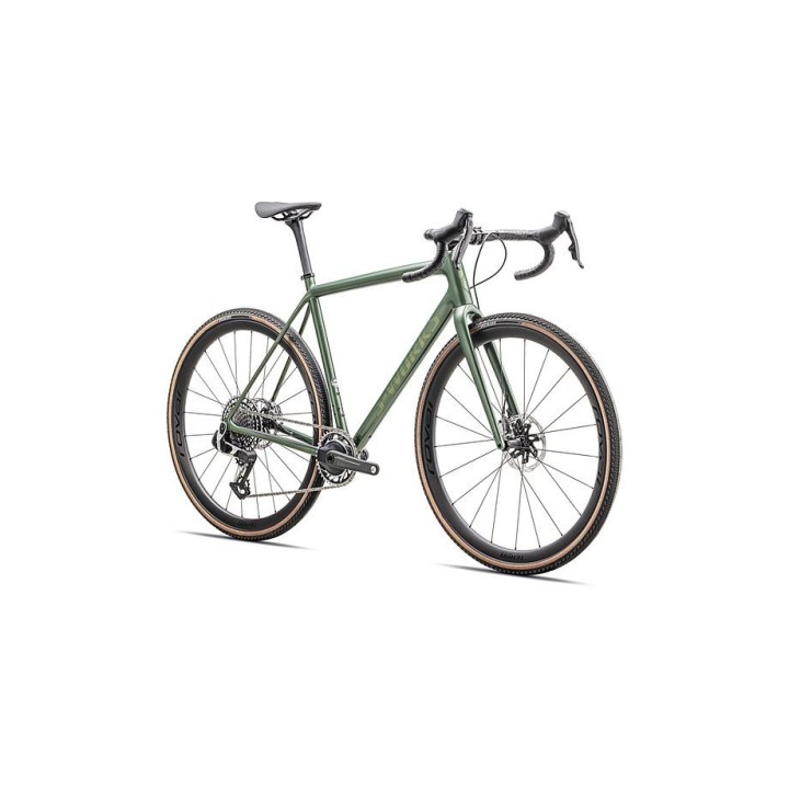 Bicicleta Specialized S-Works Crux Gloss Cypress Metallic / Viavi Gold To Silver Pearl 2025