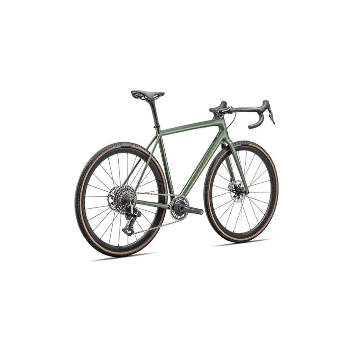 Bicicleta Specialized S-Works Crux Gloss Cypress Metallic / Viavi Gold To Silver Pearl 2025