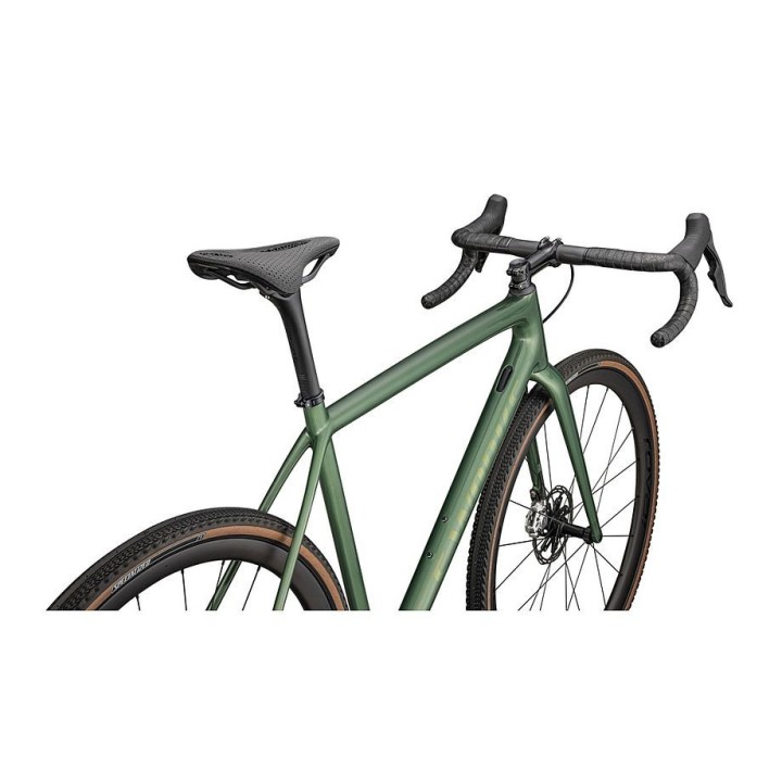 Bicicleta Specialized S-Works Crux Gloss Cypress Metallic / Viavi Gold To Silver Pearl 2025