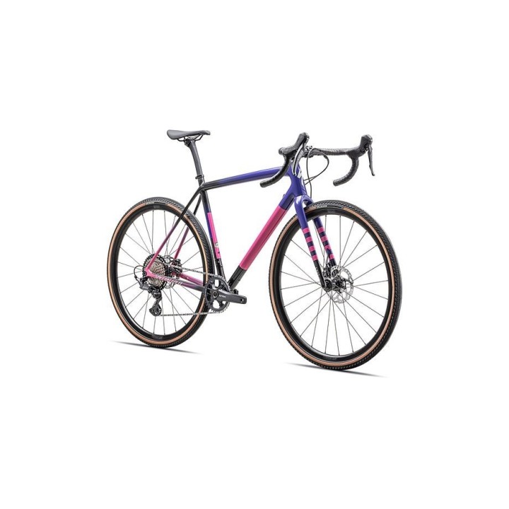 Vélo Specialized Crux Comp Gloss Carbon / Purple Haze / Rebel Pink / Birch 2025