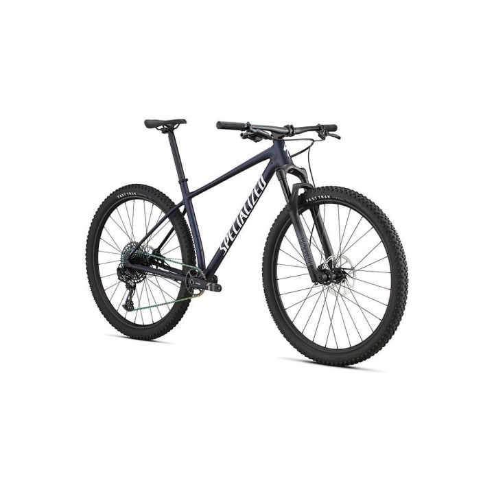Vélo Specialized Chisel Hardtail Comp Gloss Metallic Deep Marine / Blanc 2025