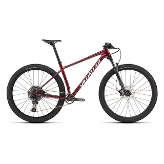 Vélo Specialized Chisel HT Gloss Maroon / Blanc 2025