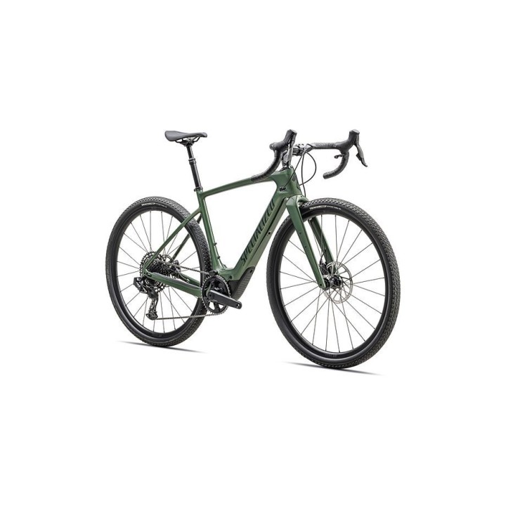 Vélo Specialized Turbo Creo 2 Comp  Cypress Metallic / Noir Liquid Metal 2025