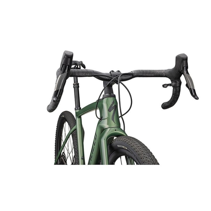 Vélo Specialized Turbo Creo 2 Comp  Cypress Metallic / Noir Liquid Metal 2025