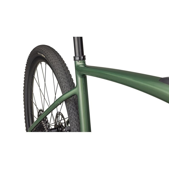 Vélo Specialized Turbo Creo 2 Comp  Cypress Metallic / Noir Liquid Metal 2025
