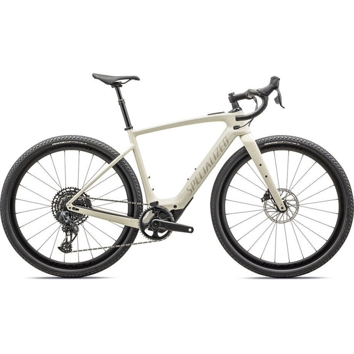 Vélo Specialized Turbo Creo 2 Expert  Noir brillant nacré/ Bouleau/ Noir nacré moucheté 2025
