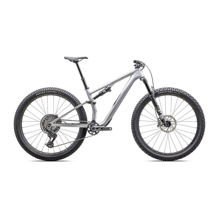 Bicicleta Specialized Epic 8 Expert Evo  Satin Silver Dust / Gunmetal 2025