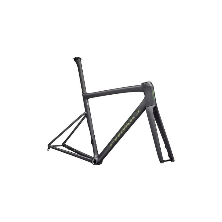Cadre Specialized  S-Works Tarmac SL8 Carbone satiné Rtp / Argent à vert nacré 2025