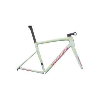 Cuadro Specialized Tarmac SL8 Satin Ion Metallic / Sea Foam Strata / Rebel Pink 2025