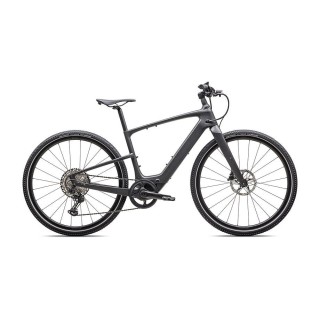 Vélo Specialized Turbo Vado SL 2 6.0 Carbone Satiné Noir Micro Speckle / Obsidian Frost 2025