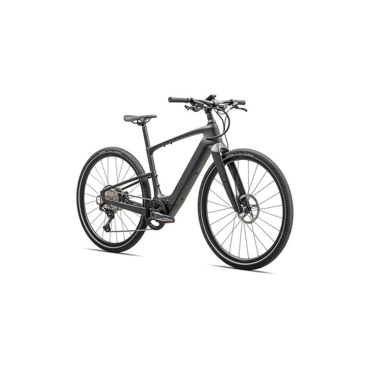 Vélo Specialized Turbo Vado SL 2 6.0 Carbone Satiné Noir Micro Speckle / Obsidian Frost 2025