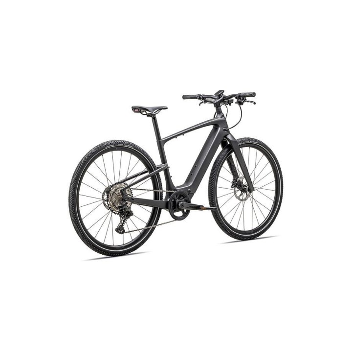 Vélo Specialized Turbo Vado SL 2 6.0 Carbone Satiné Noir Micro Speckle / Obsidian Frost 2025