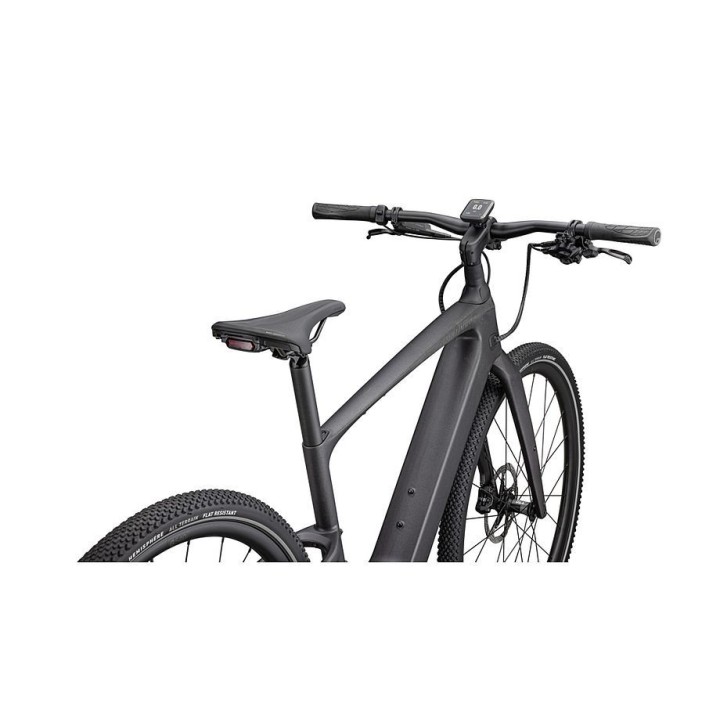 Vélo Specialized Turbo Vado SL 2 6.0 Carbone Satiné Noir Micro Speckle / Obsidian Frost 2025