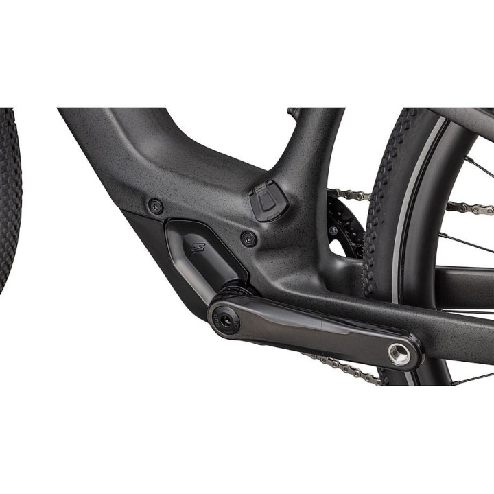 Vélo Specialized Turbo Vado SL 2 6.0 Carbone Satiné Noir Micro Speckle / Obsidian Frost 2025