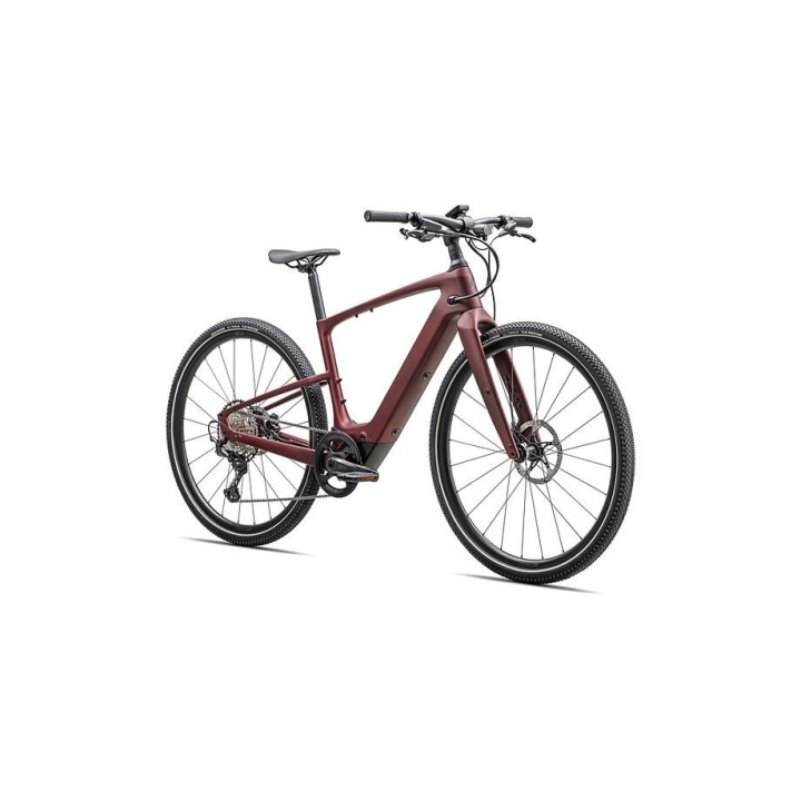 Vélo Specialized Turbo Vado SL 2 6.0 Carbone Satin Red Sky / Red Onyx Frost 2025